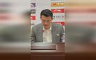 王博指導(dǎo)：球隊拼盡全力，未放棄。