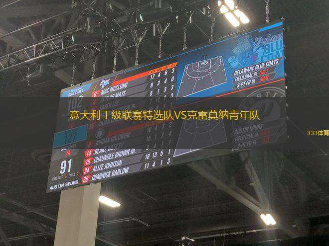 意大利丁級聯(lián)賽特選隊VS克雷莫納青年隊